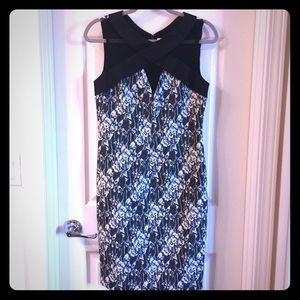 Debbie Shuchat Bodycon Dress with Neckline